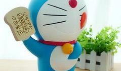 叮当猫吃瓜壁纸