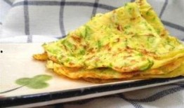 茭瓜吃蛋饼,家常美味新尝试