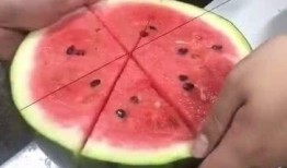 没刀怎么吃瓜,创意吃瓜新体验